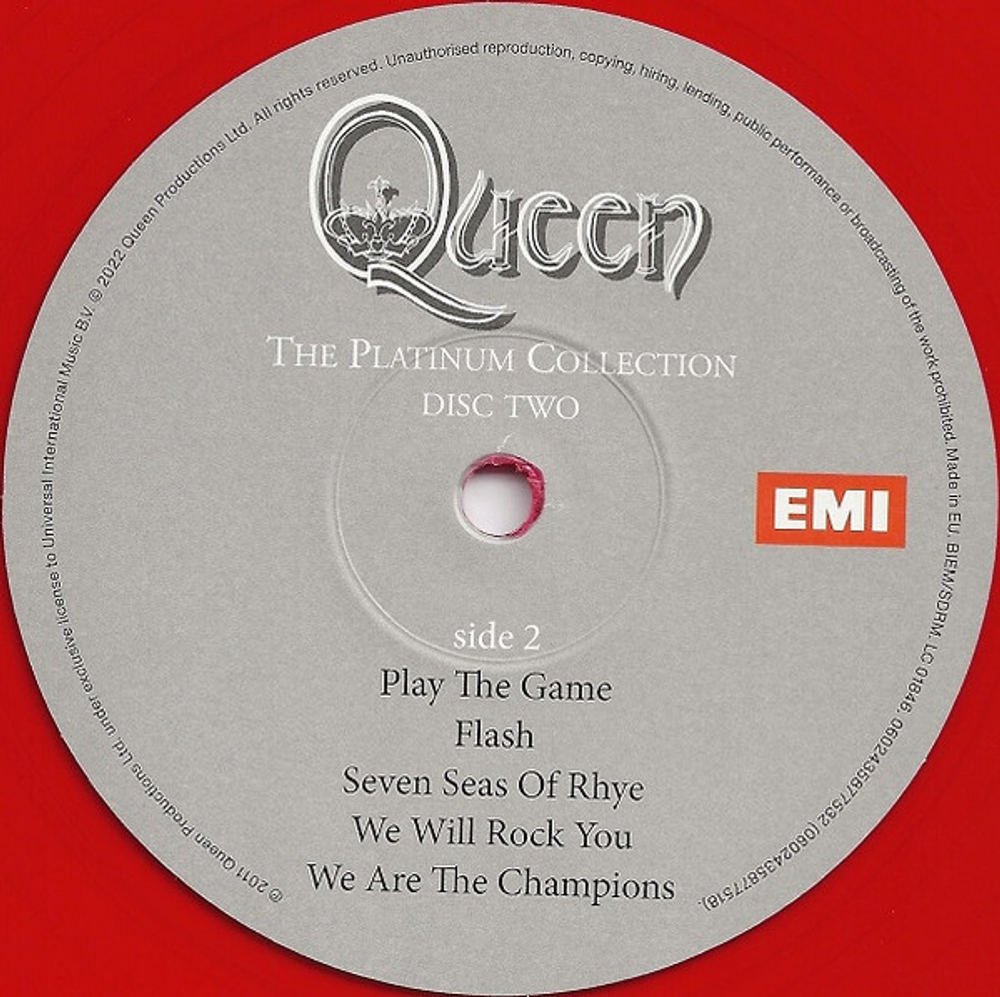 Queen / The Platinum Collection (Coloured Vinyl)(6LP)