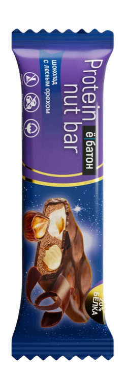 Ёбатон «Protein nut bar» 40g , Протеиновый батончик