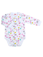 Боди д/новорожд. р.68-74 дл.рукав T06FNR-0/1 белый, baby (Такро)
