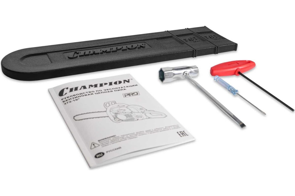 Бензиновая цепная пила CHAMPION 372-18"