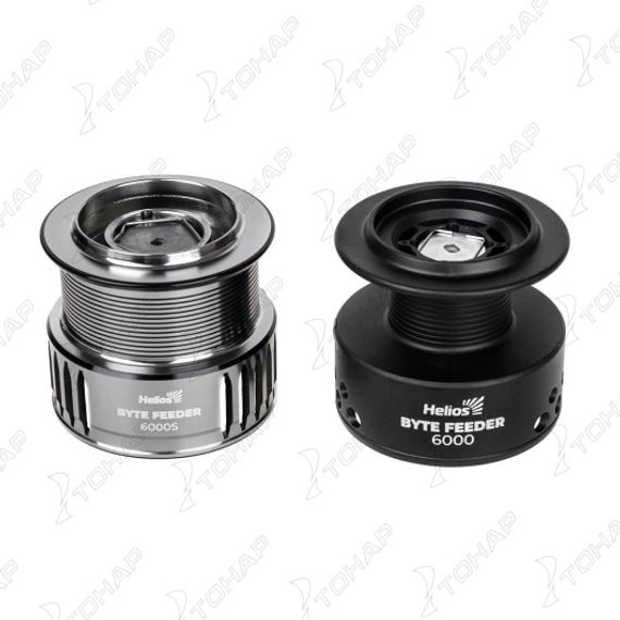 Катушка Byte feeder 6000S CP 4+1 подшип + зап шпуля (HS-BF-6000S-S) Helios