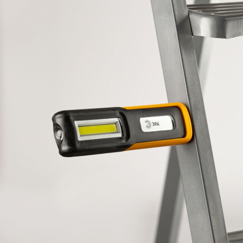 Светодиодный фонарь ЭРА Рабочие, серия Практик RA-803 аккумуляторный, крючок, магнит, miscro USB