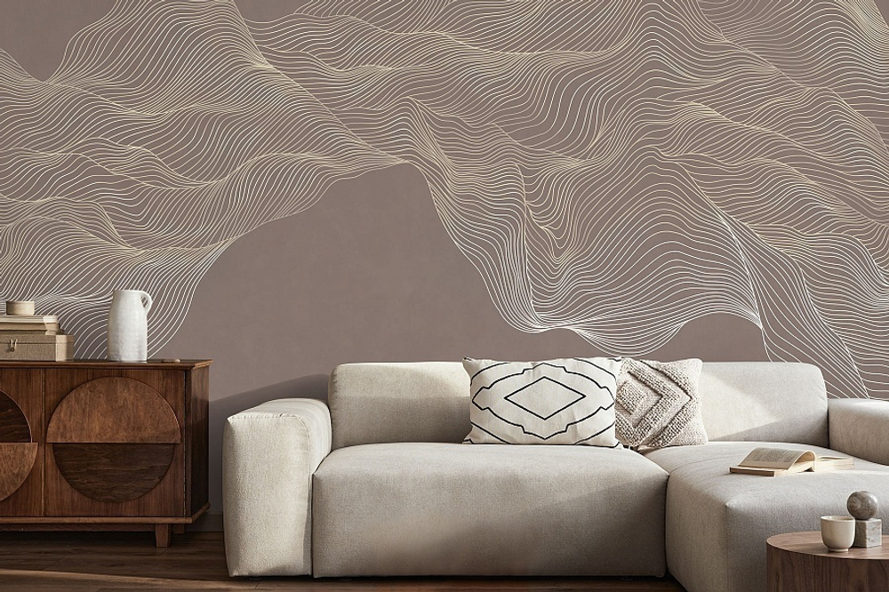 Обои и панно Affresco, коллекция  Line Art