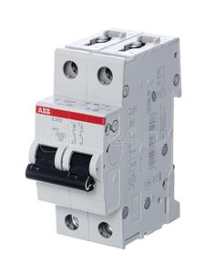 Выключатель автоматический  STOS202 C6  ABB  2P  6А  (2CDS252001R0064)