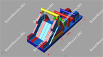 Коммерческая надувная полоса препятствий «Оптимальная», 10*3*4 м