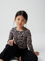 Лонгслив для девочки Next 972-459, Коричневый