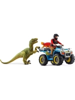 Набор Побег на квадроцикле от Велоцираптора Schleich 41466