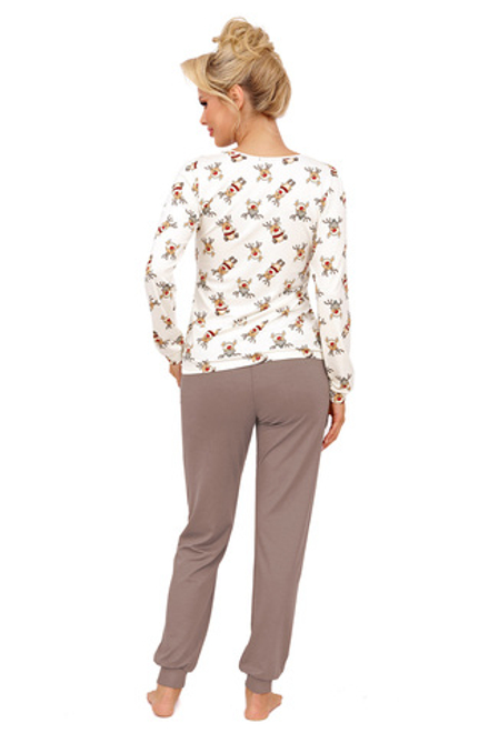 Reni long pyjamas Beige