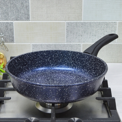 Сковорода 24см Сияние Blue с несъемной ручкой, с2451Bl