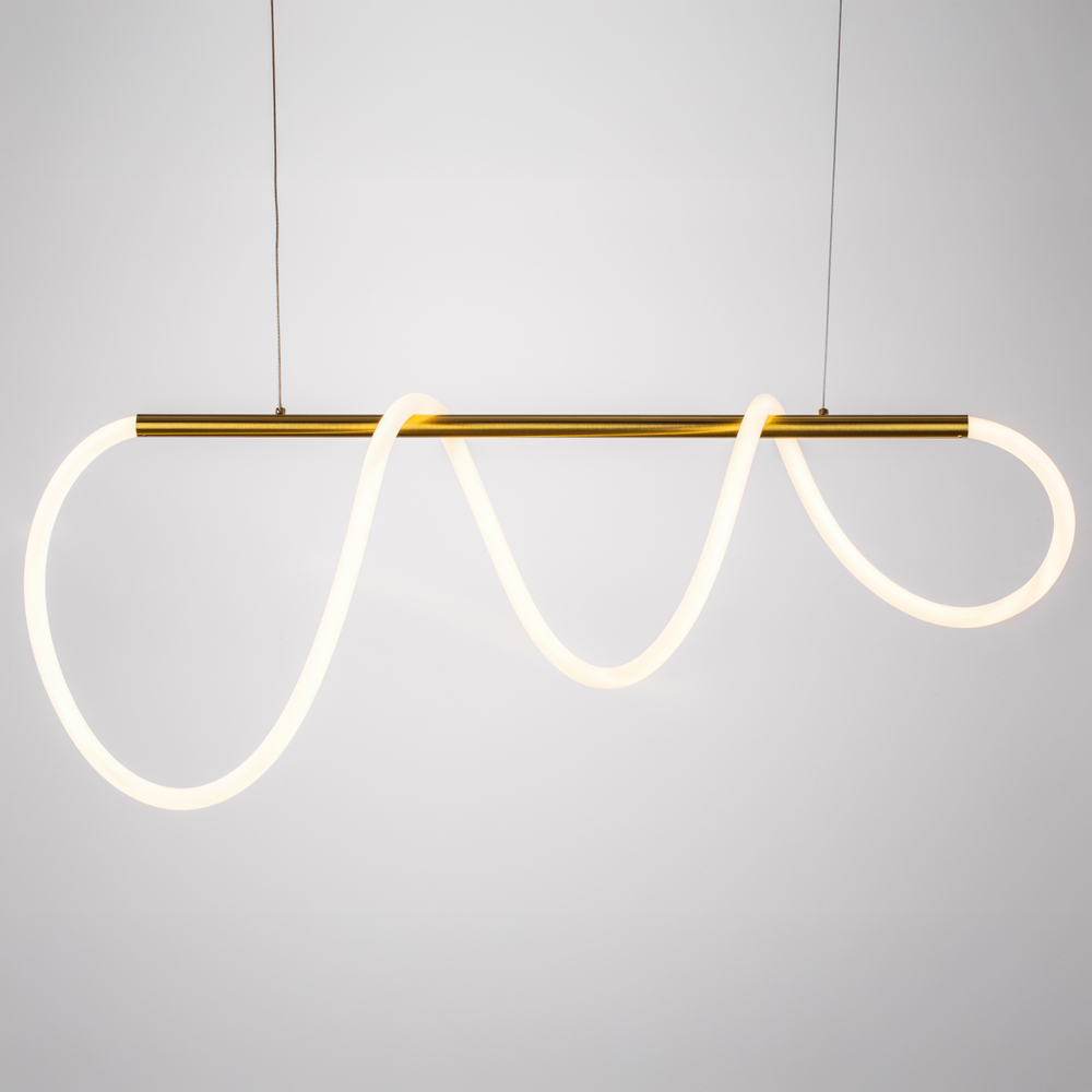 637083 Люстра CORINTO 40W LED 2850LM ЗОЛОТО 3000K IP20