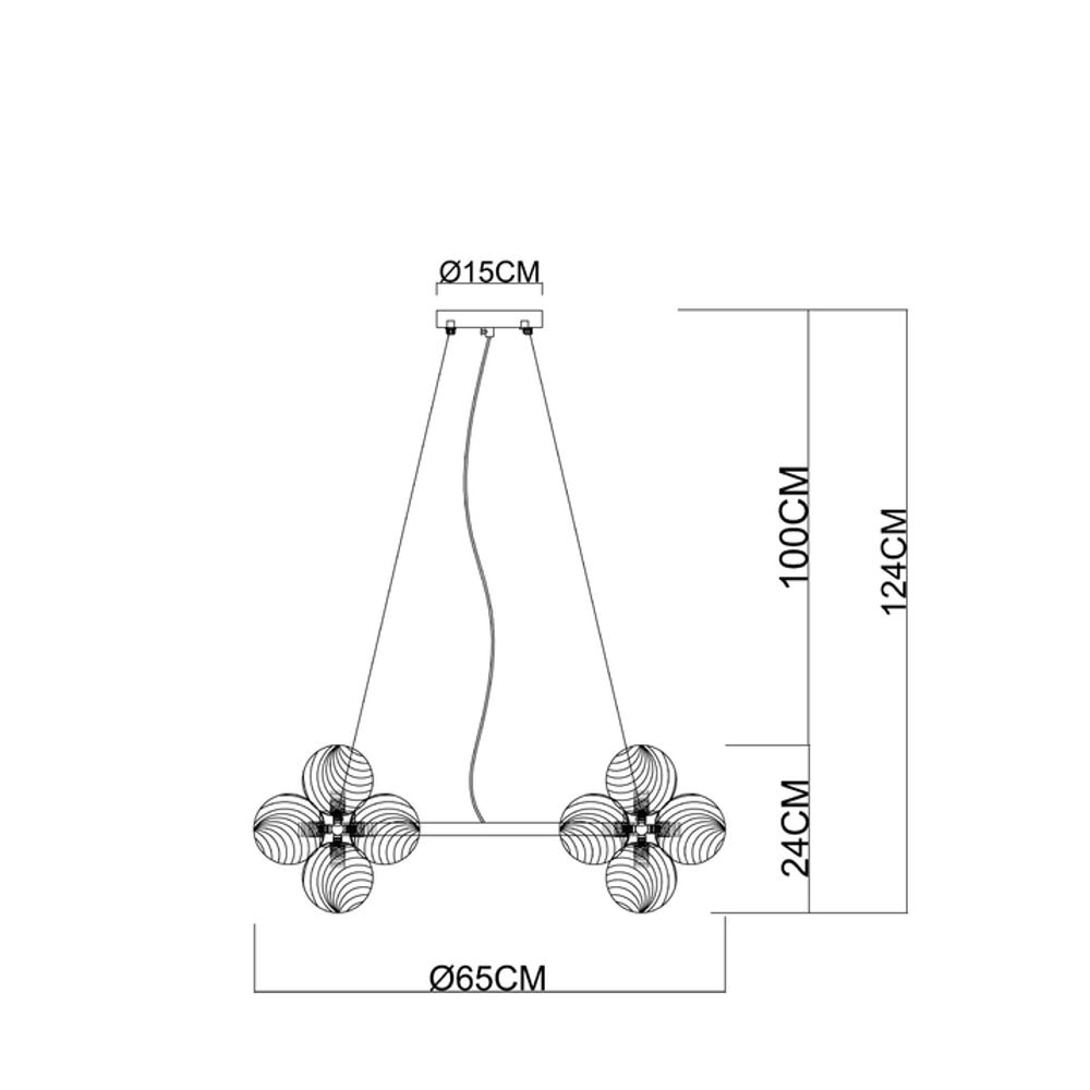 Подвесная люстра Arte Lamp