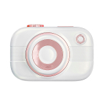 Белый вибростимулятор с вакуумом в форме фотоаппарата BeYourLover Alberta VX007H