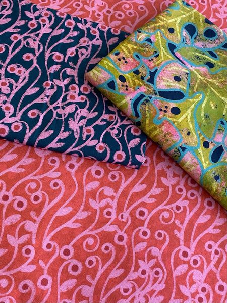 ТРОПИЧЕСКИЙ ЛЕС #6, 100% хлопок Handmade Fabrics 7