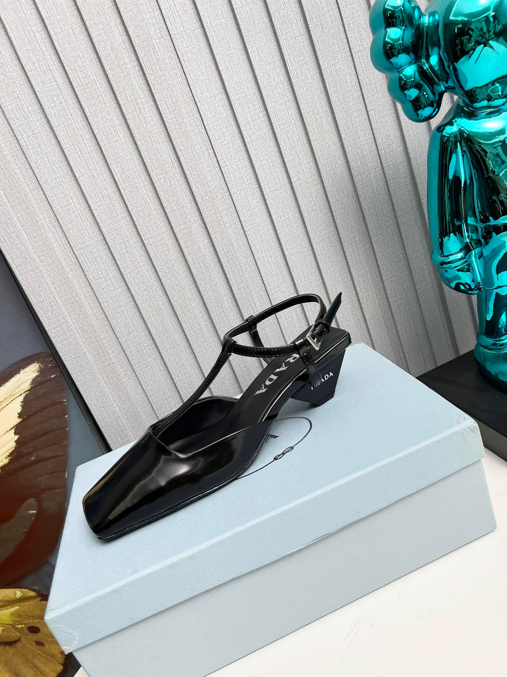 Prada Satin Slingback Pumps