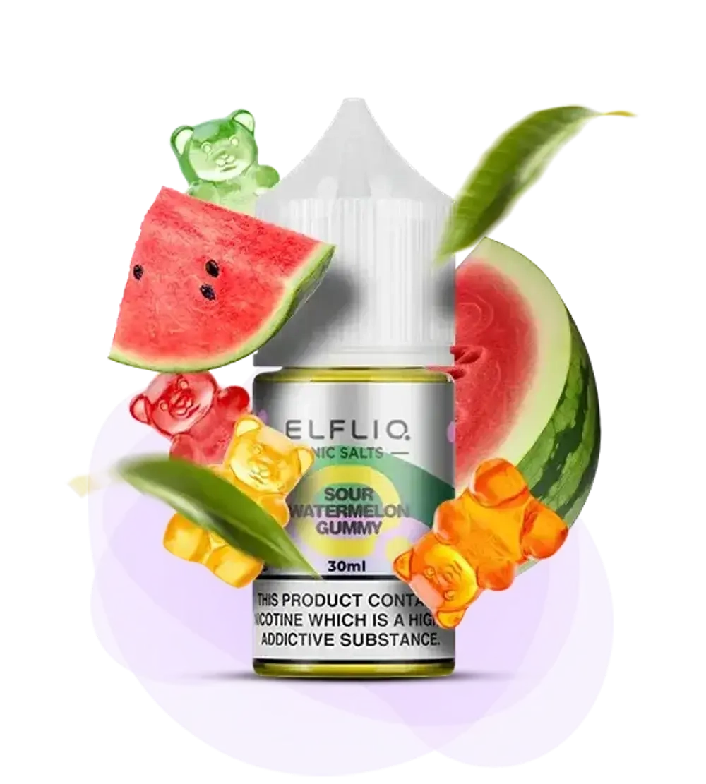 ELFLIQ - Sour Watermelon Gummy (5% nic, 30ml)