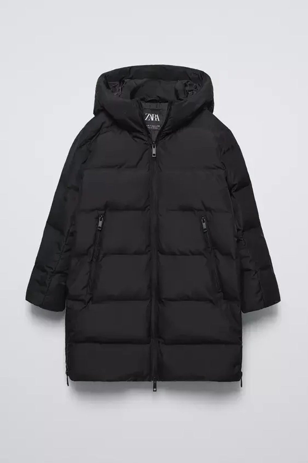 Water resistant down puffer parka zara hotsell
