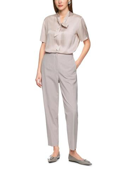 Marc Cain Блуза комбинированная с воротником-галстук