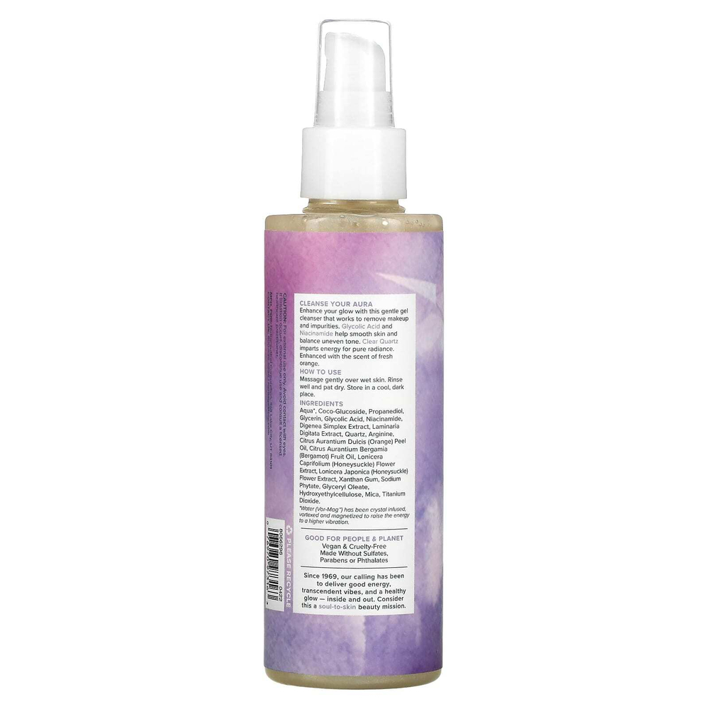 Heritage Store, Aura Gel Cleanser, осветляющий гель для умывания, 177 мл (6 жидк. унц.)