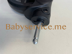 Колесо Happy Baby Linda переднее черное