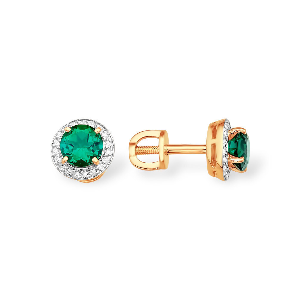 Серьги из золота 585 пробы
