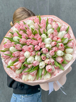 Букет «101 тюльпан»