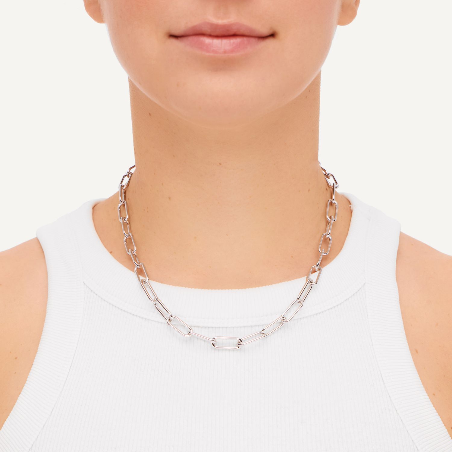 Колье Just A Chain Necklace – Silver