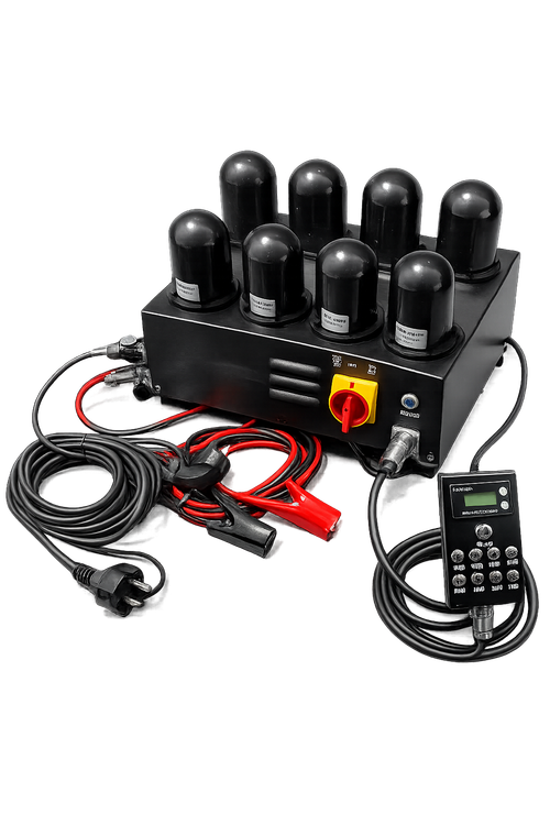 Автомобильный подавитель дронов РЭБ Барьер 8 400 w 8 каналов