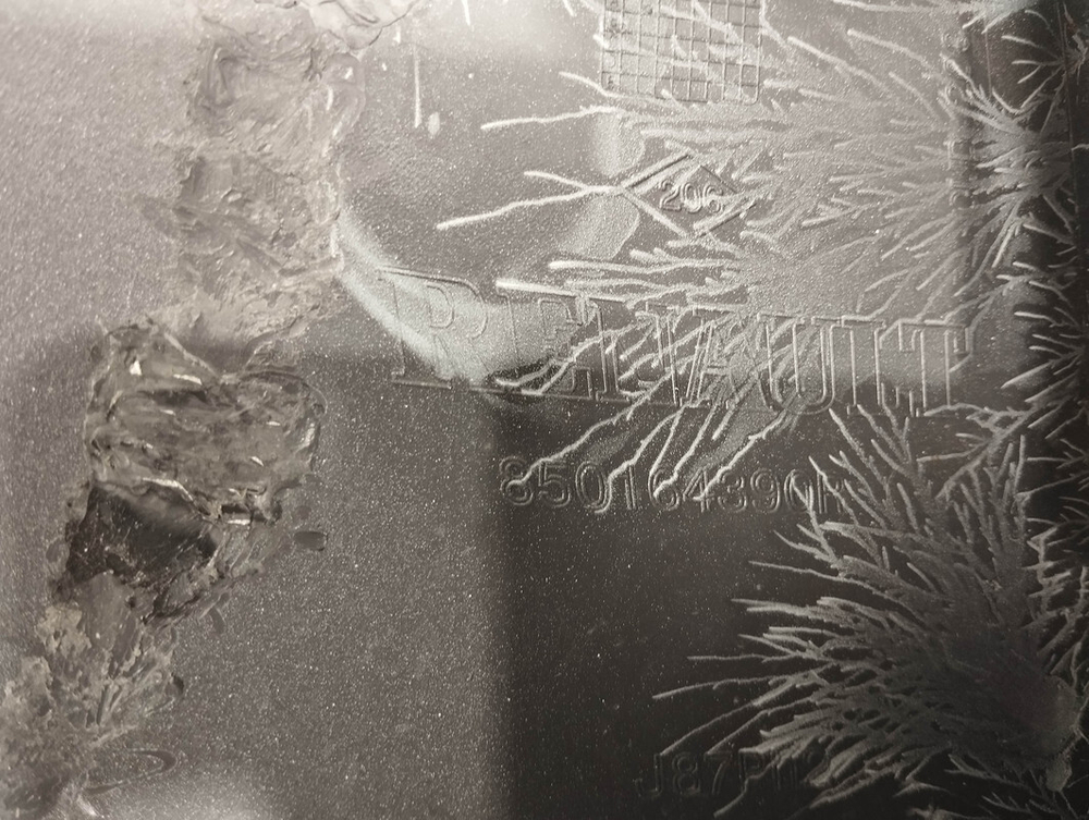 Бампер задний правая часть (Клык) Renault Kaptur 16-нв Б/У Оригинал 850164390R