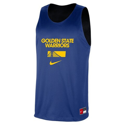 Футболка Nike NBA Golden State Warriors Courtside Jersey Navy Blue/Black