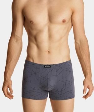 Трусы мужские боксеры (3шт), Atlantic 3MH-171, черные + желтые + серые