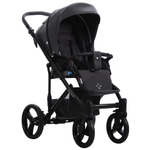 Детская коляска Bebetto Magnum Prima 2 в 1 03 т.серая кожа