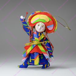 Ёлочная игрушка Арлекин