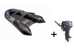 Таймень NX 3800 НДНД PRO графит + KAMISU T 9.9 BMS (комплект лодка + мотор)