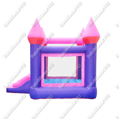 Коммерческий надувной батут "Замок маленькой принцессы" размер 5*3,5*2,7 м