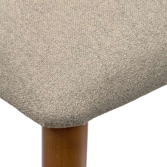 Стул Mod, орех, бежевое букле