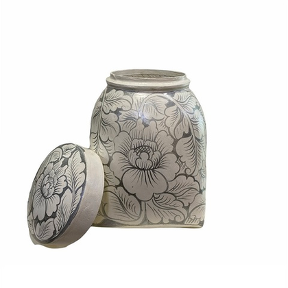 Ваза с крышкой 40 см