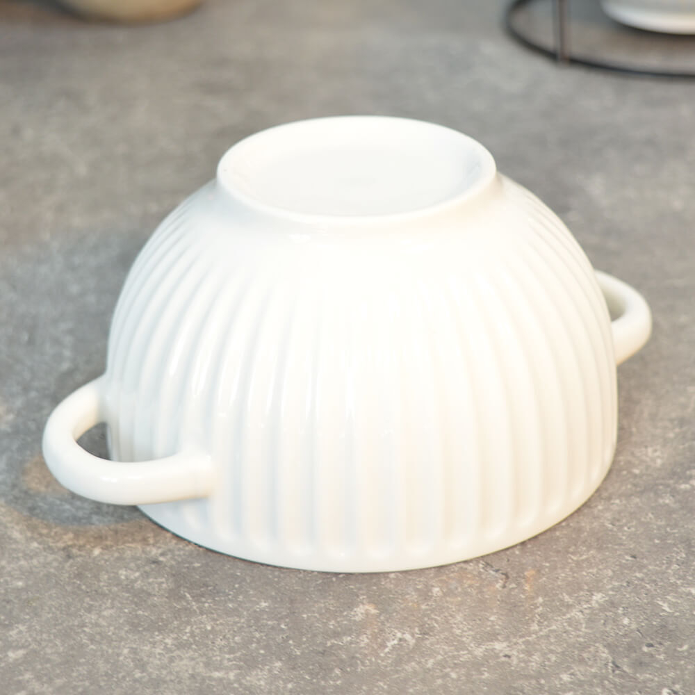 Набор бульонниц 4 предмета 650мл на подставке, 202478