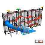 Плоский игровой комплекс «Веселые Горки», 10,8×3×4,5 м