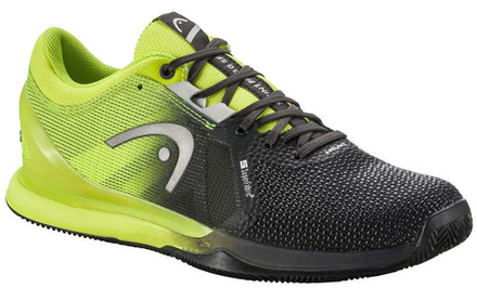 Мужские кроссовки теннисные Head Sprint Pro 3.0 SF Clay Men - black/lime