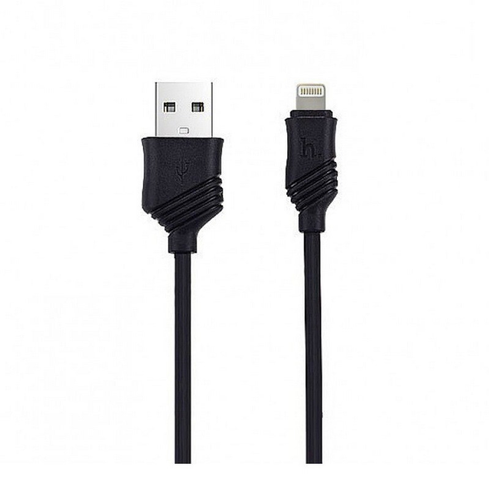 Кабель USB - Lightning HOCO X6 (черный) 1м