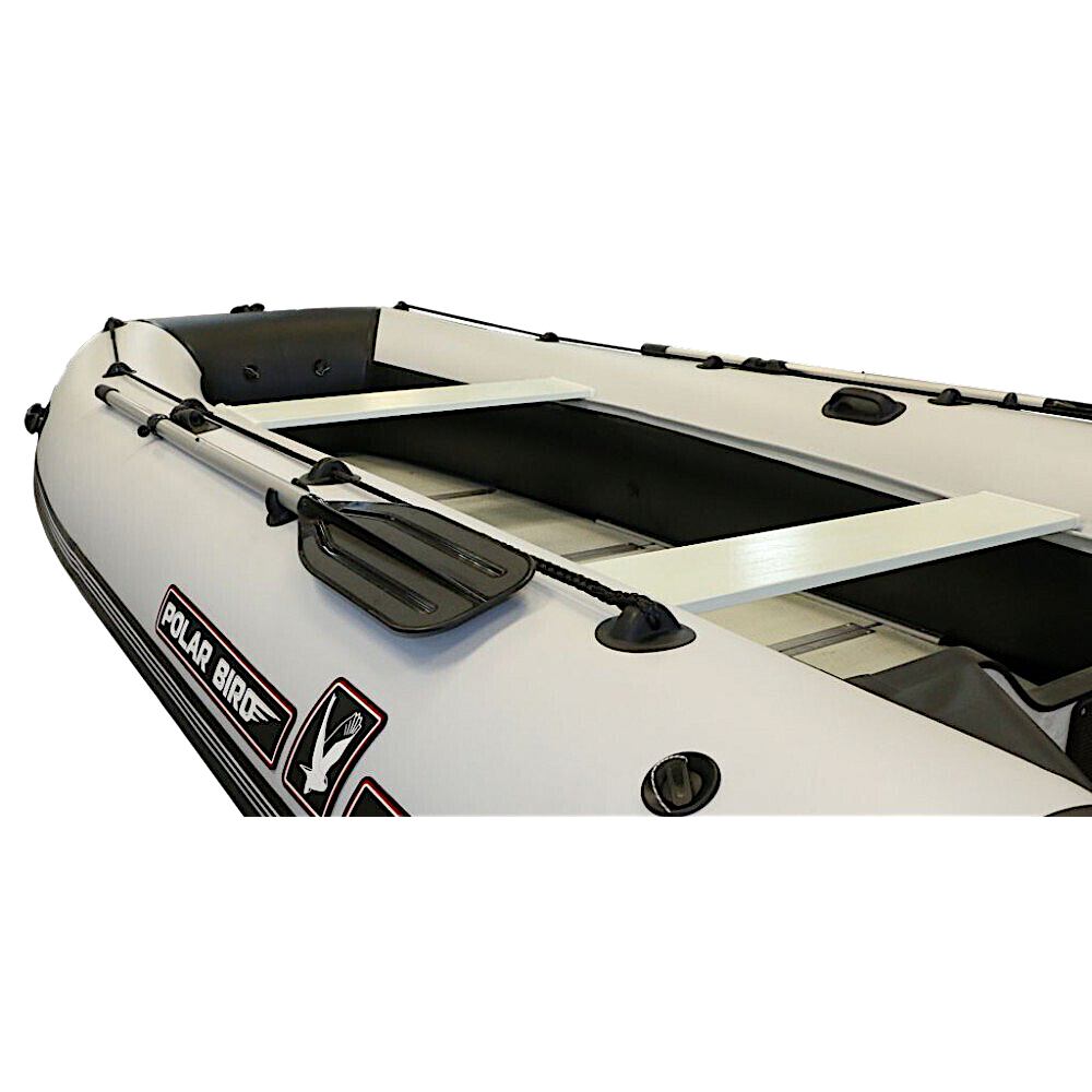 Лодка ПВХ Polar Bird Орлан PB-400E New Eagle пол-стеклокомпозит