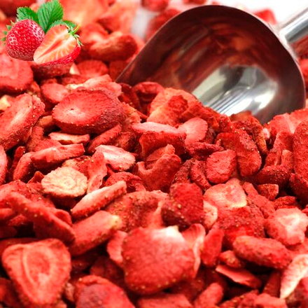 Клубника сублимированной сушки, слайсы, 1 кг