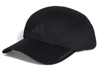 Теннисная кепка Adidas Running Mesh Cap Aeroready - черный/черный светоотражающий