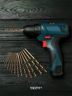 Набор кобальтовых сверл по металлу М35 - 19шт, M35 HSS-Co 5%, 1-10мм