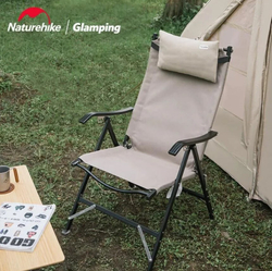 Кресло туристическое Naturehike TY10, складное, хаки, до 120 кг