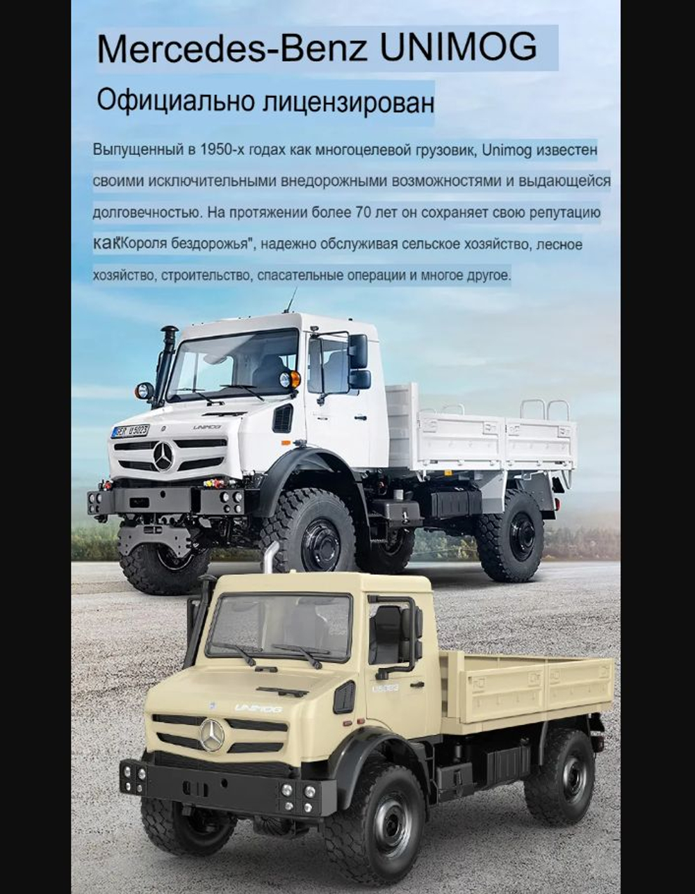 Радиоуправляемый Вездеход Краулер Double Eagle, 4WD, масштаб 1:14 - E821-003/GREY