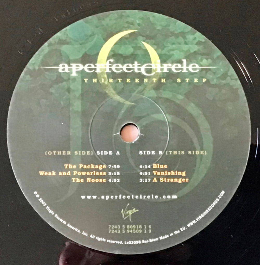 A Perfect Circle / Thirteenth Step (2LP)