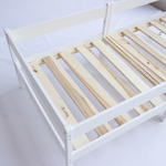 Кровать подростковая "Малютка ЛД" 160*80 см., белая/белая (СЧ)