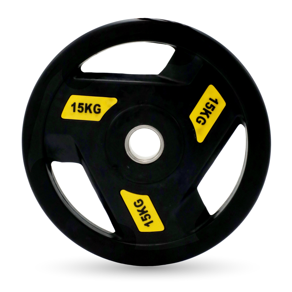 Диск обрезиненный c хватом UNIX Fit PRO 15 кг, 51 мм