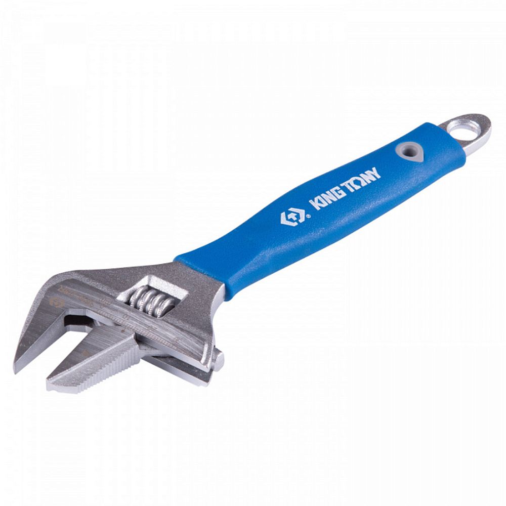 KING TONY (3614-08R) Ключ разводной 212 х 38 мм, с изменяемой губкой